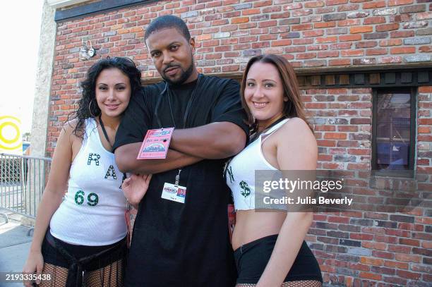 Tony C and guests attend the Calle Orange Festival in downtown Orlando, Florida on October 30, 2005.