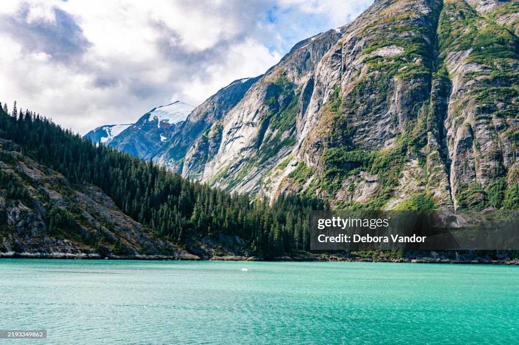 Passageway in the Endicott Arm in Alaska