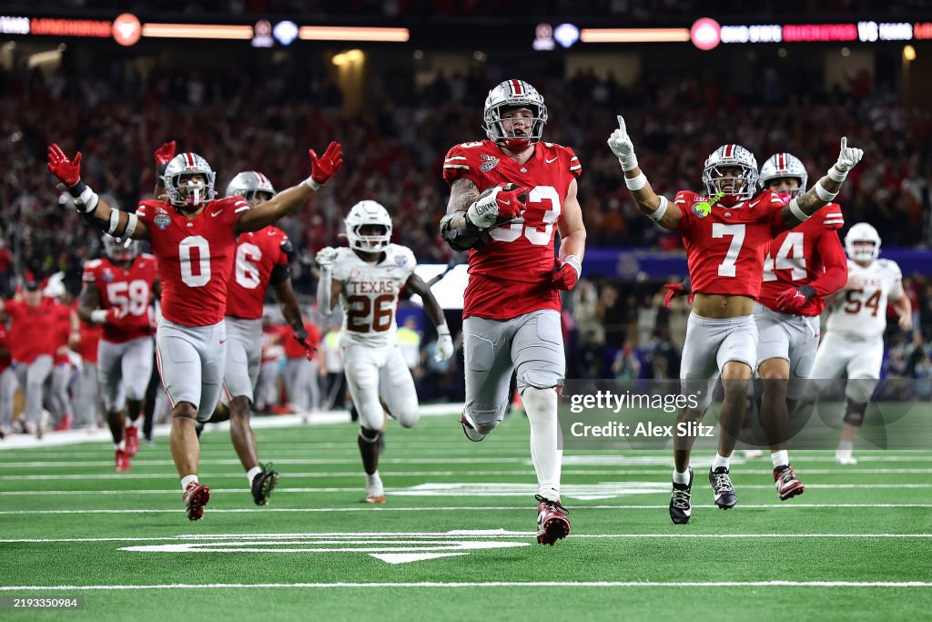 Goodyear Cotton Bowl Classic - Ohio State v Texas