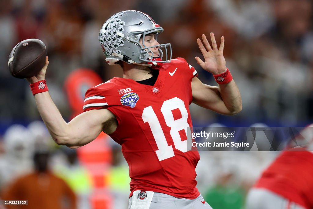 Goodyear Cotton Bowl Classic - Ohio State v Texas
