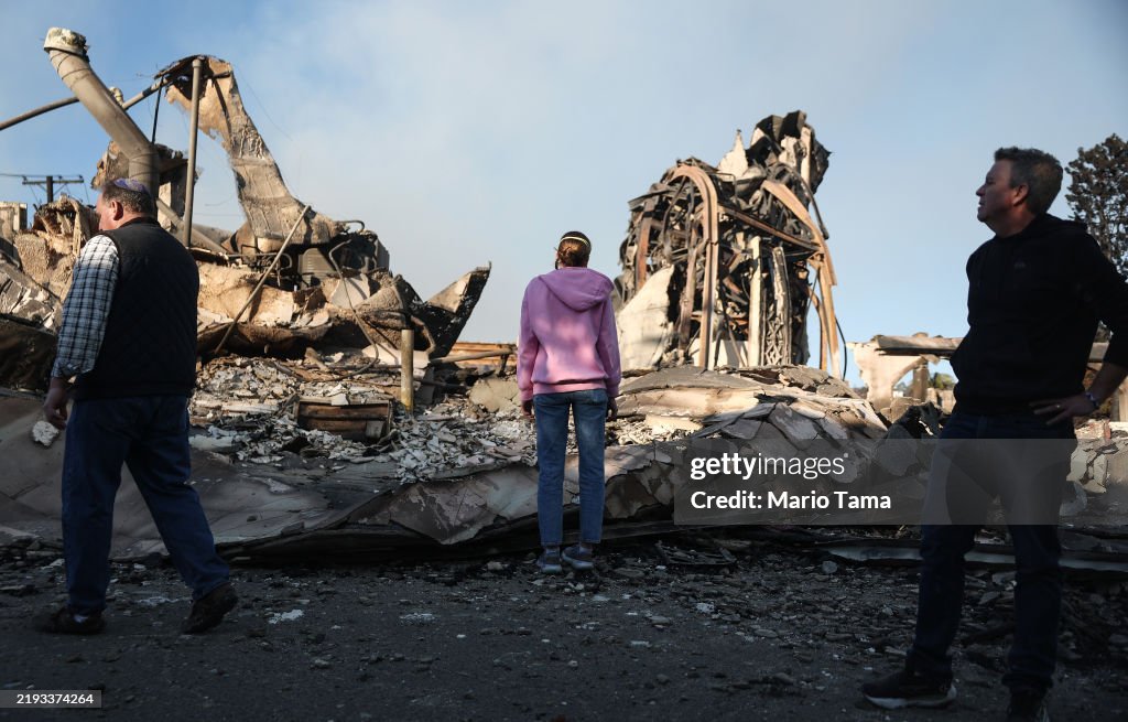 Powerful Winds Fuel Multiple Fires Across Los Angeles Area
