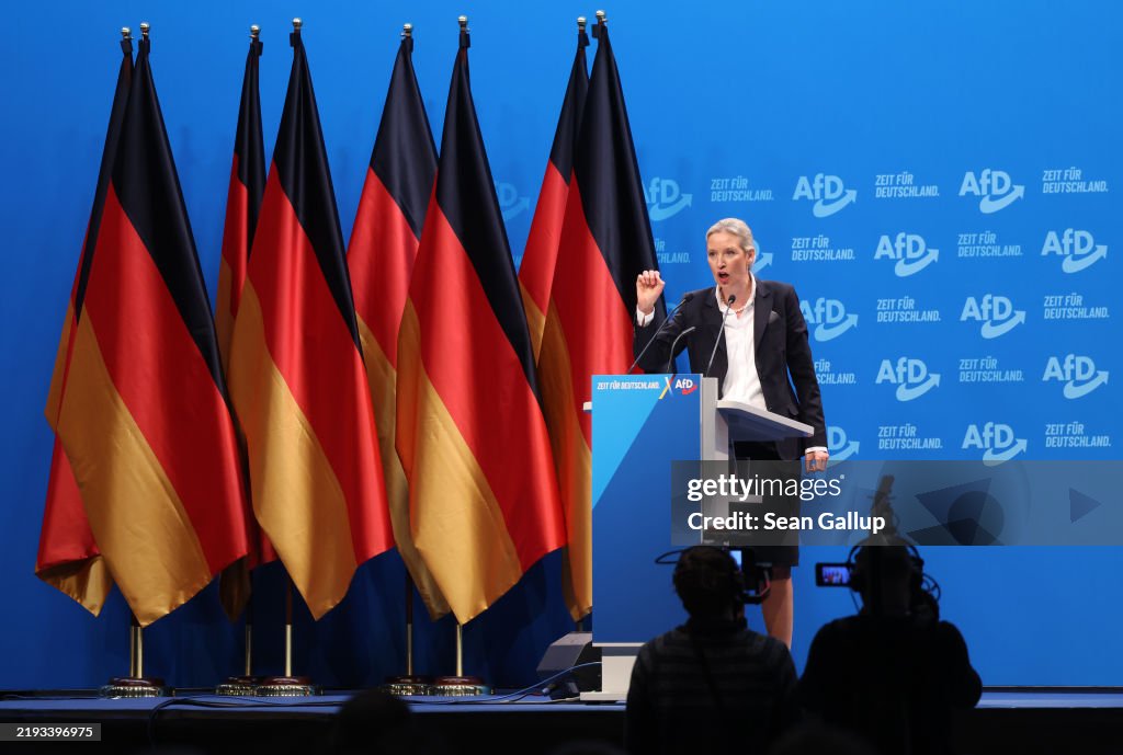 Alternative for Germany (AfD) Holds Party Congress As Federal Elections Near