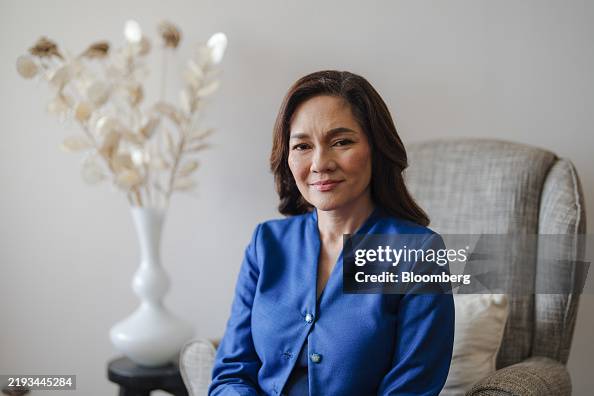 Senador Risa Senator Risa Hontiveros in her office in the Senate Building in... News ...