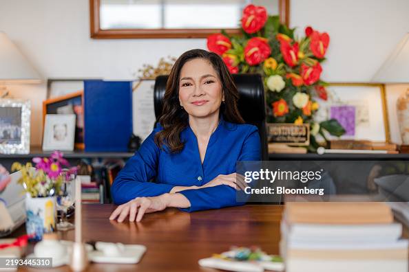 Senator Risa Senator Risa Hontiveros in her office in the Senate Building in... News ...