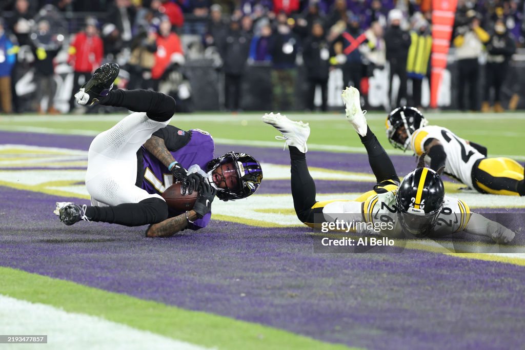 AFC Wild Card Playoffs: Pittsburgh Steelers v Baltimore Ravens
