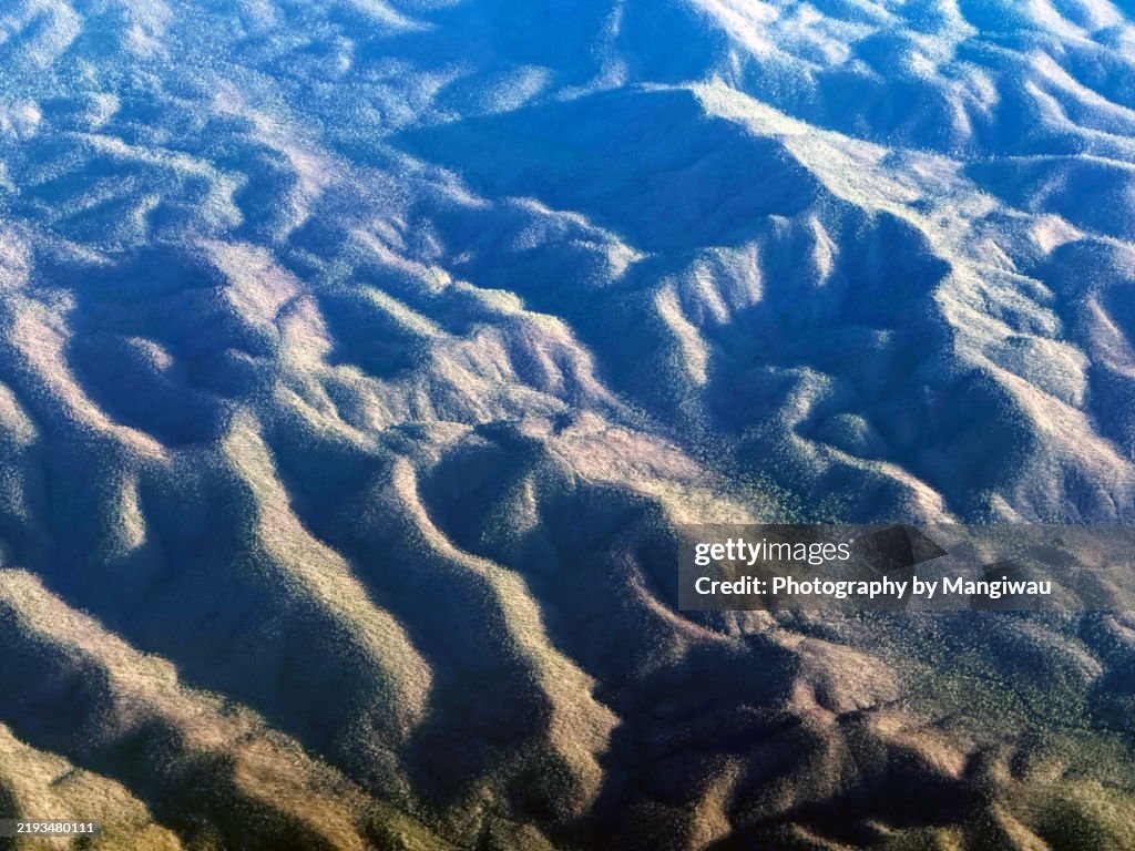 Crumpled Landscape Cape York, Queensland, Australia