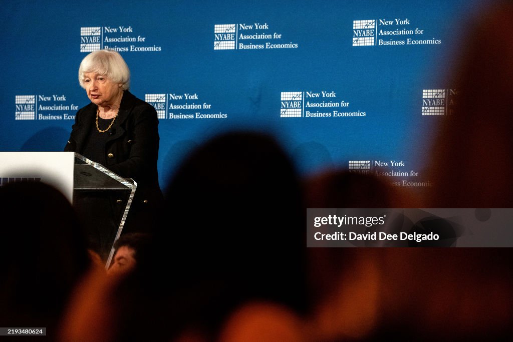 Treasury Secretary Yellen Delivers On Economy, Accepts Award In NYC