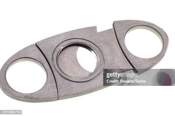 guillotine cigar cutter - cigar ash stock pictures, royalty-free photos & images
