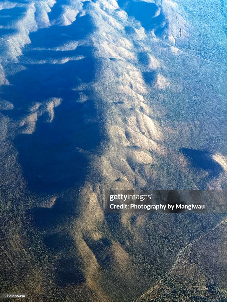 Crumpled Landscape Cape York, Queensland, Australia