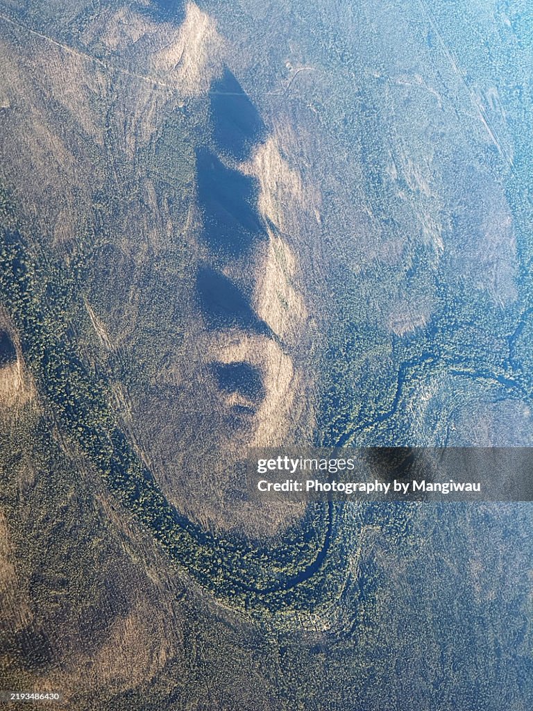 Crumpled Landscape Cape York, Queensland, Australia