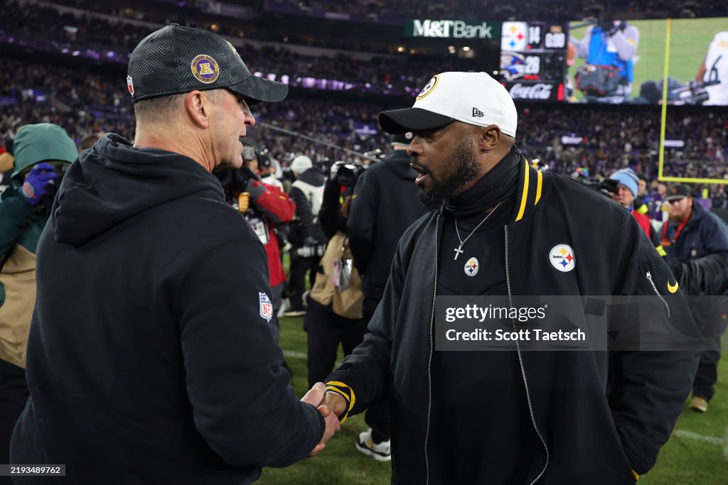 AFC Wild Card Playoffs: Pittsburgh Steelers v Baltimore Ravens