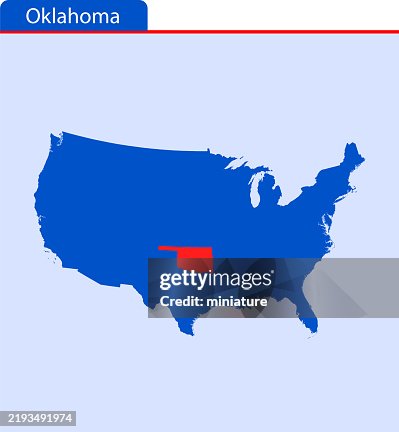 Oklahoma map Oklahoma map