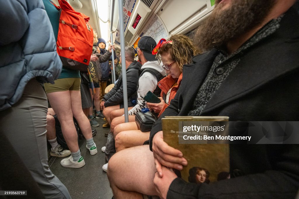 No Trousers Tube Ride 2025