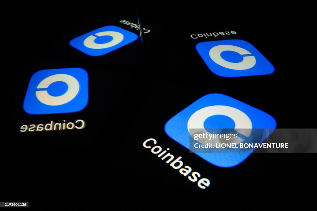 FRANCE-TECHNOLOGY-FINANCE-COINBASE