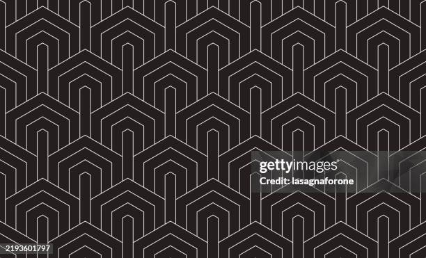 nahtloses geometrisches vektormuster - weben stock-grafiken, -clipart, -cartoons und -symbole