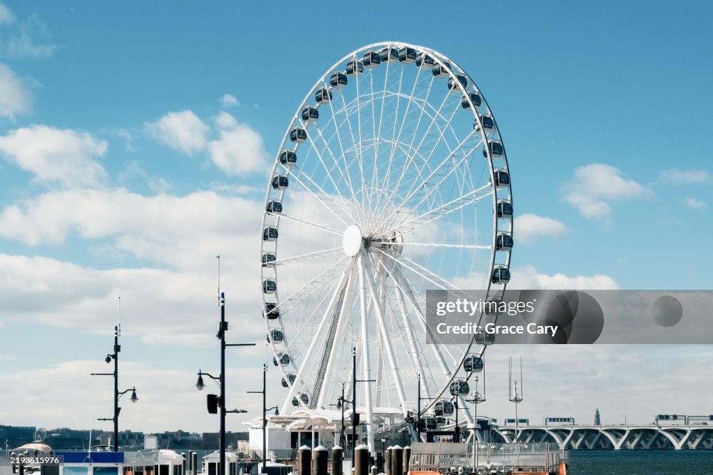 Ferris Wheel Over Potomac River