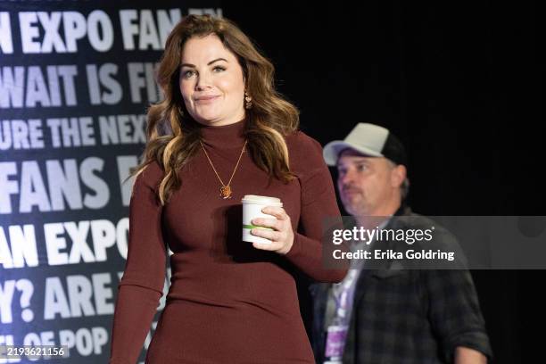 Erica Durance attends 2025 FAN EXPO at Ernest N. Morial Convention Center on January 12, 2025 in New Orleans, Louisiana.