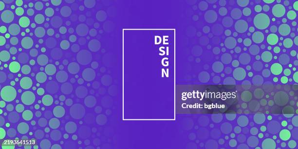 abstract geometric background with purple gradient circles - fizzy drink stock illustrations
