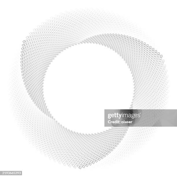 a mesmerizing pattern of alternating squares creates a dynamic swirling design, emphasizing movement and flow in a unique visual style. - 3 section stock illustrations