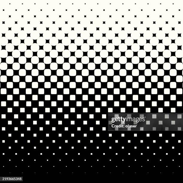 pattern featuring a gradient of shapes, creating a unique visual effect that enhances design projects. - gradient halftone stock illustrations