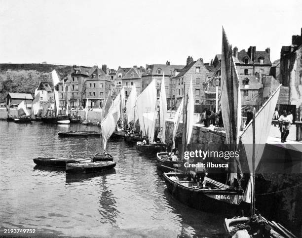 dieppe, quay - jetty stock illustrations