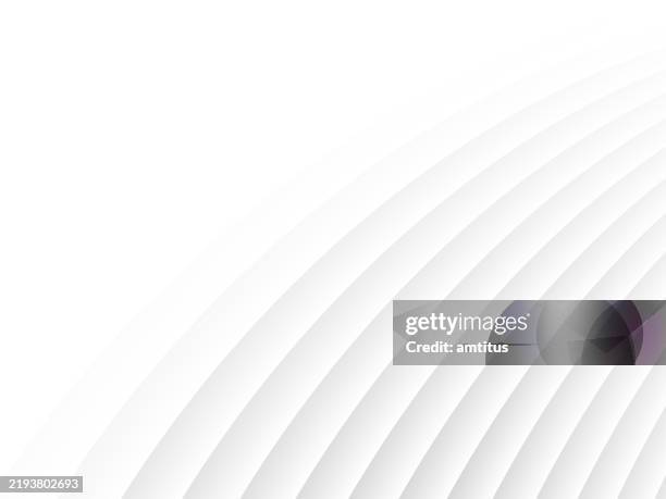 stockillustraties, clipart, cartoons en iconen met abstract gray layered - wit