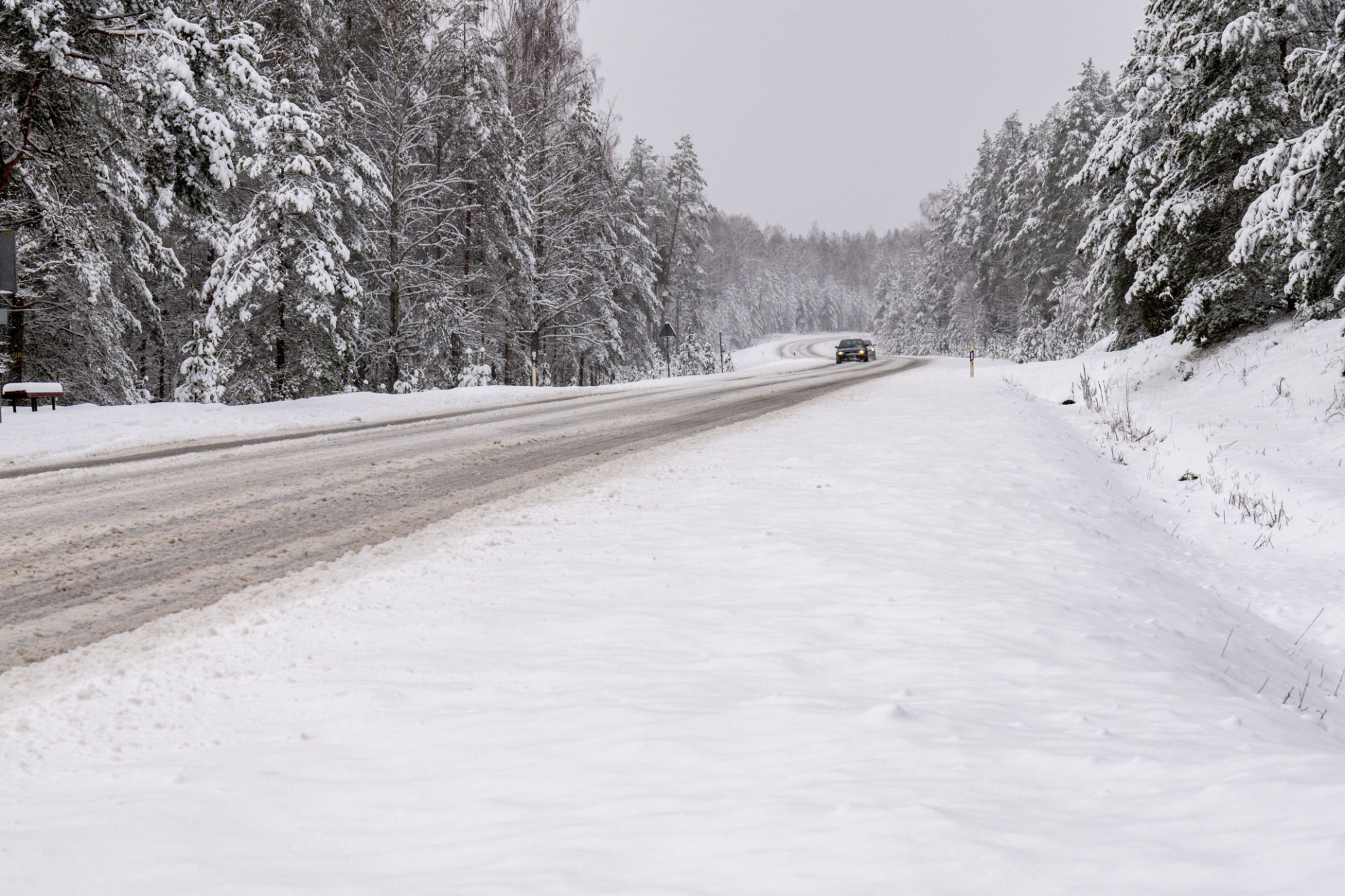 winter road