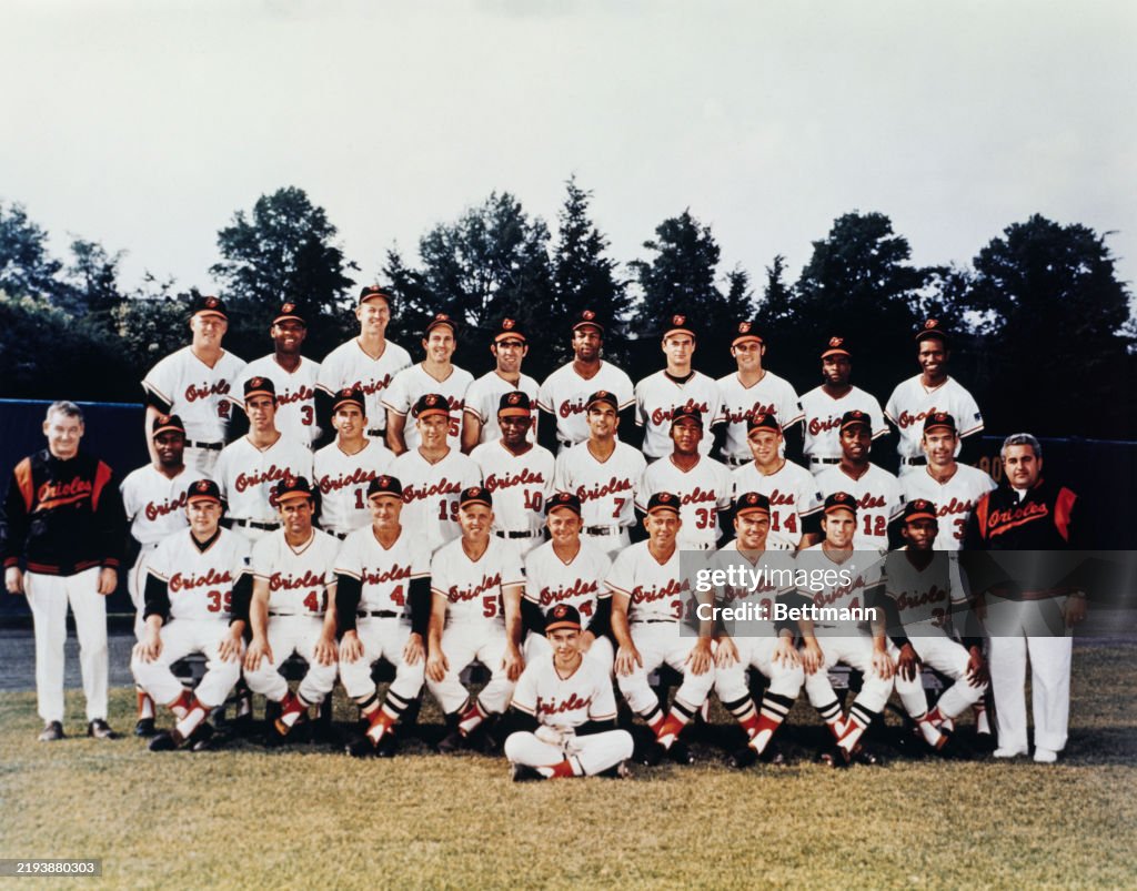Baltimore Orioles Team Photo