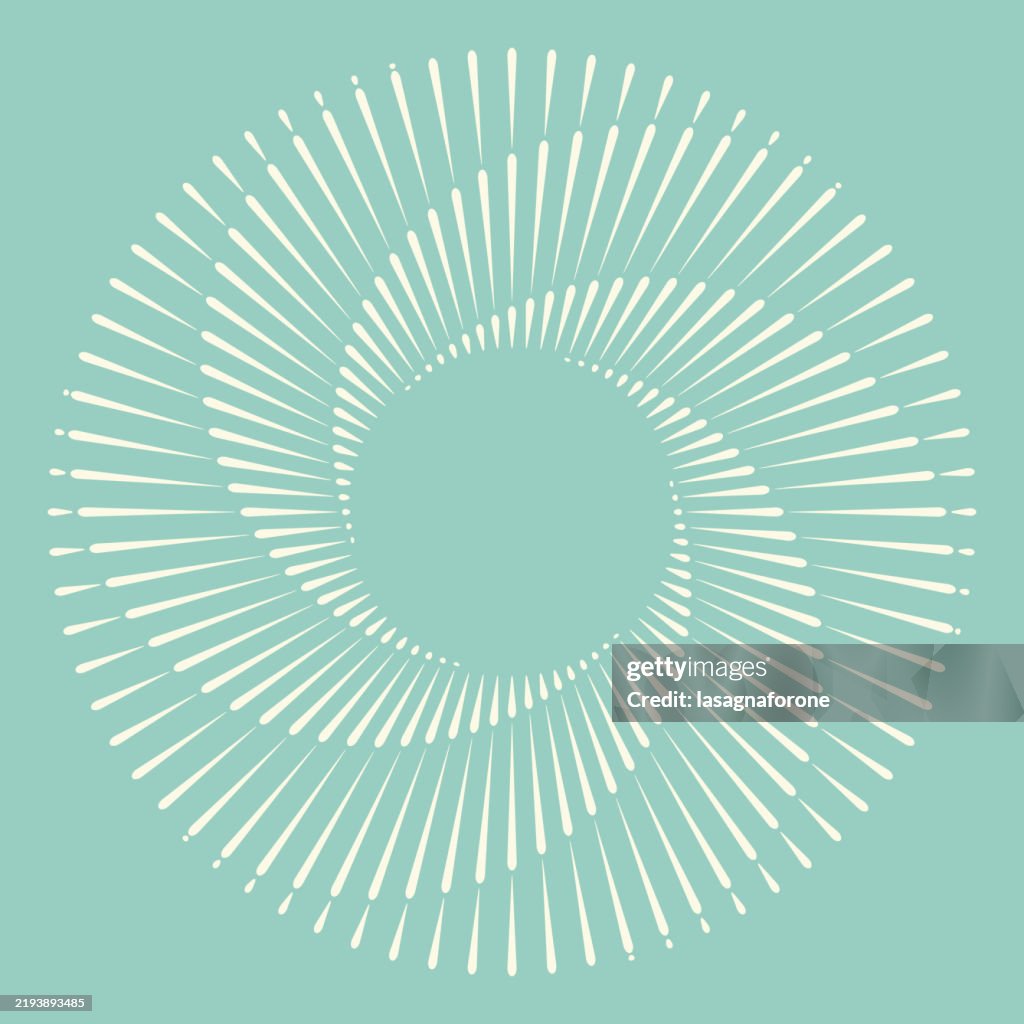 Bordure en spirale Cadre vectoriel Élément de conception d’arrière-plan