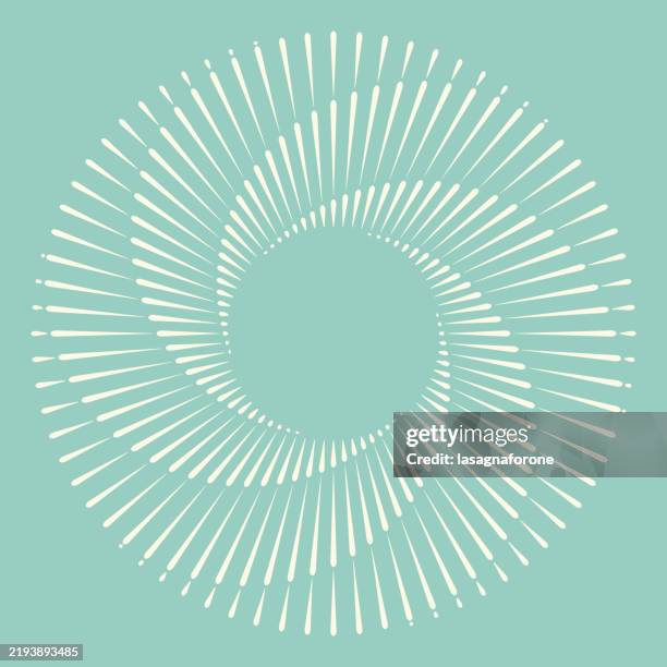 spiral border frame vector background design element - lines and dots background stock illustrations