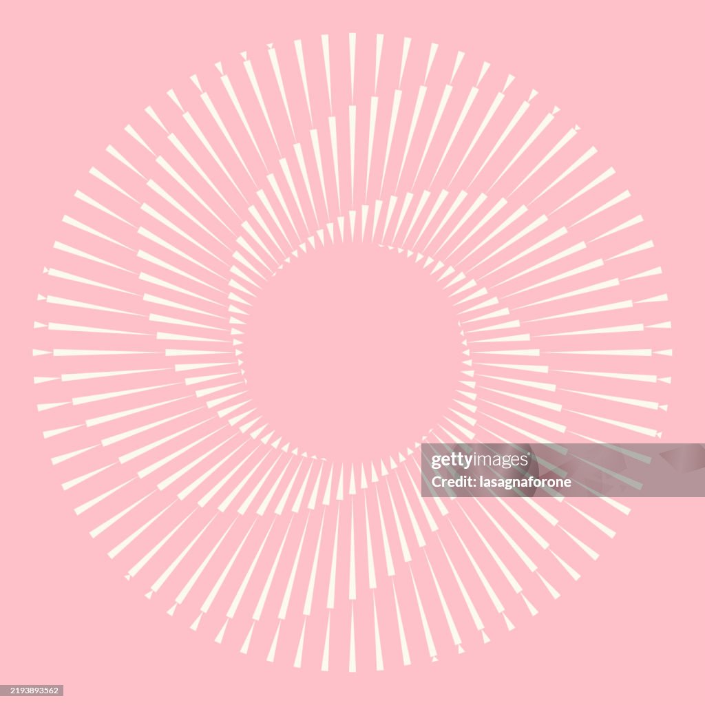 Spiral Border Frame Vector Background Design Element