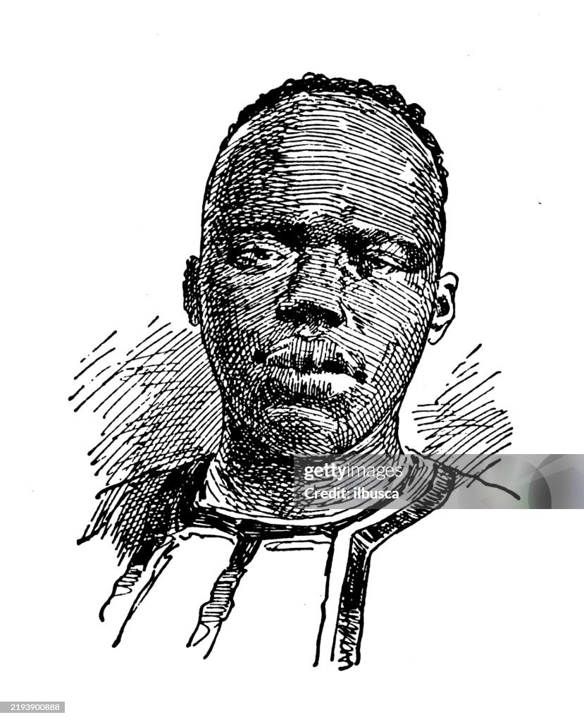 Portrait of man of Sudanese ethnicity