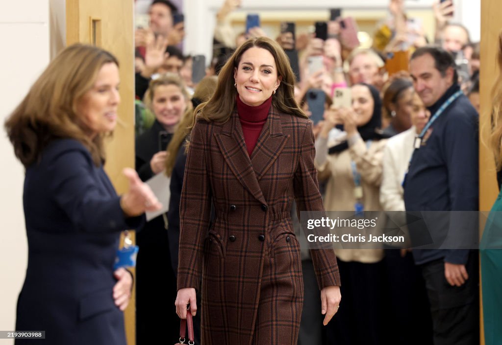 The Princess Of Wales Visits The Royal Marsden Hospital