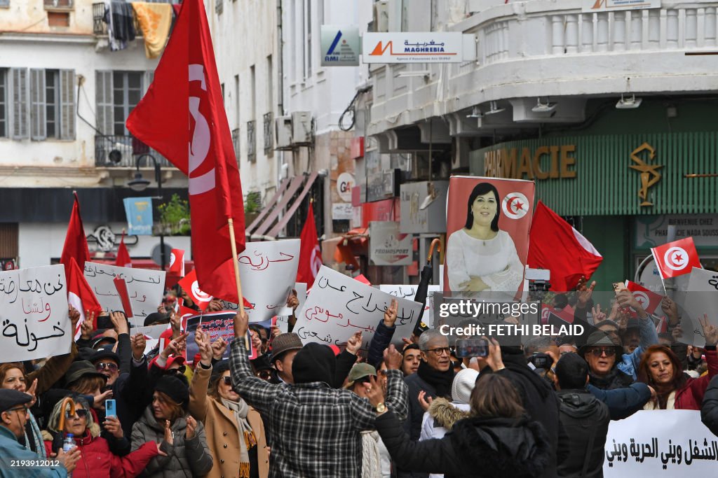 TUNISIA-POLITICS-PROTEST
