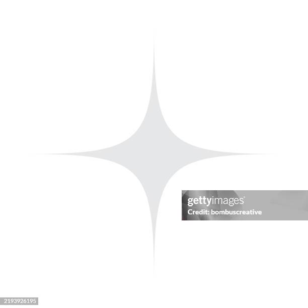 five point star icon - motel stock illustrations