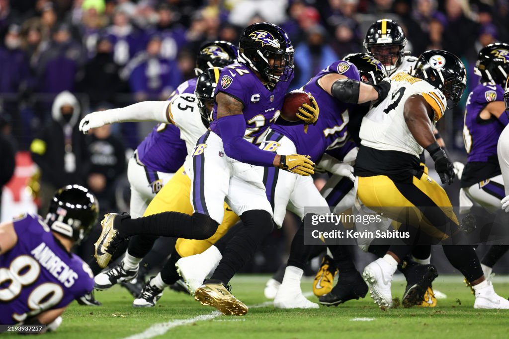 AFC Wild Card Playoffs: Pittsburgh Steelers v Baltimore Ravens