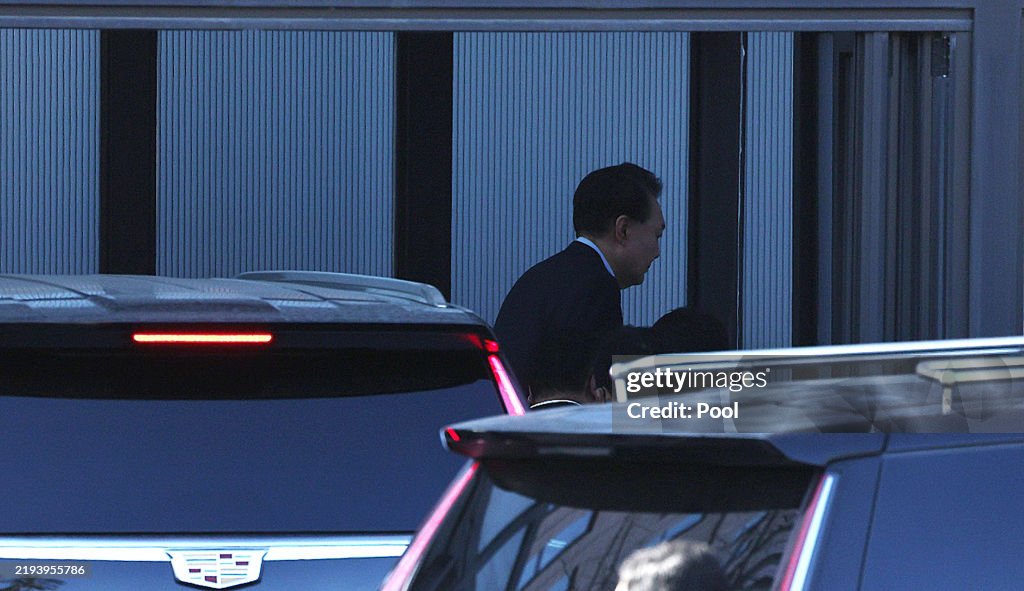 South Korea Executes Warrant To Detain Impeached President Yoon