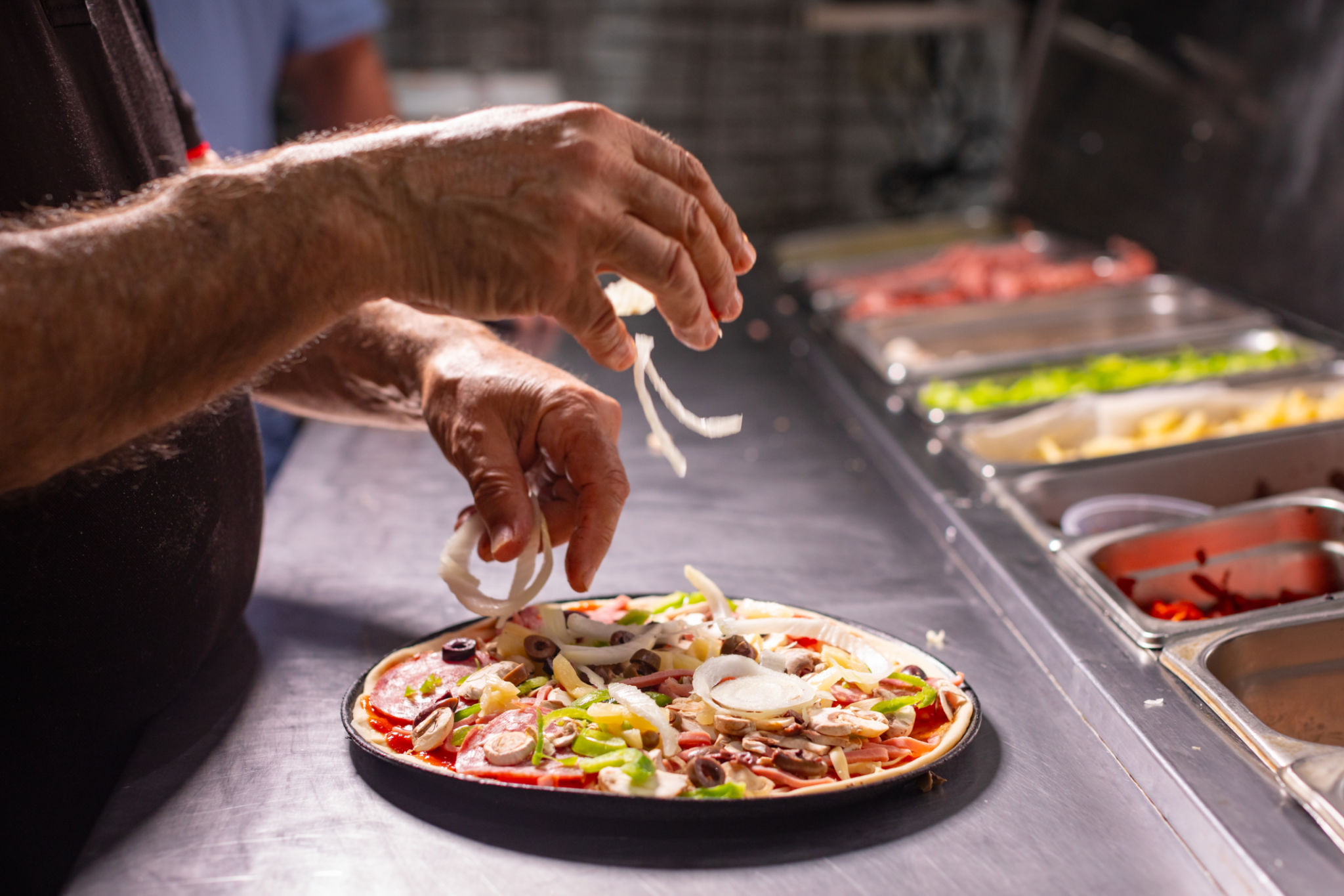 gourmet pizza ingredients