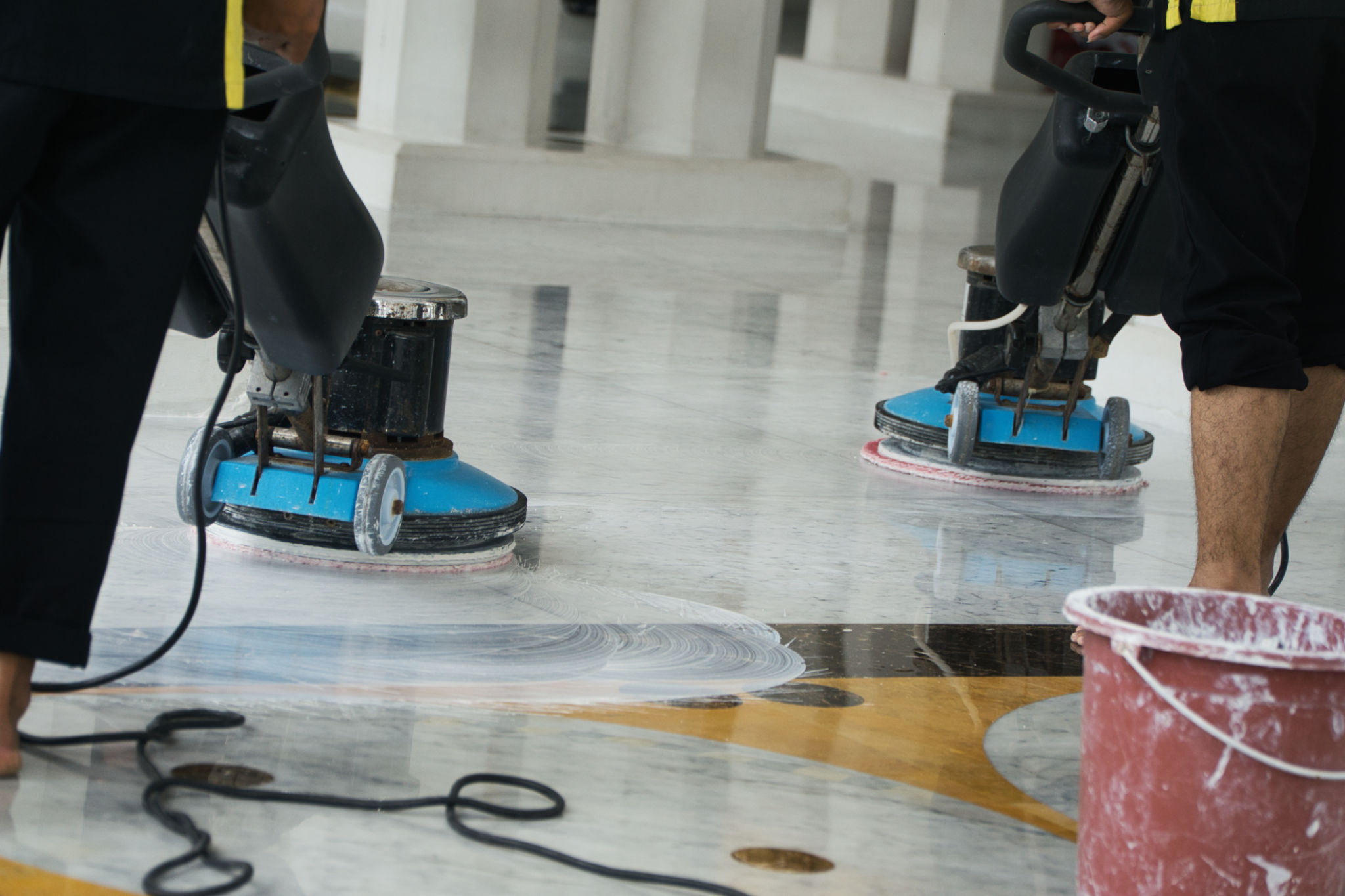 janitorial team