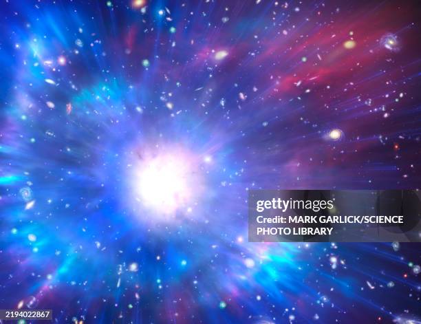 ilustraciones, imágenes clip art, dibujos animados e iconos de stock de artwork of big bang - big bang
