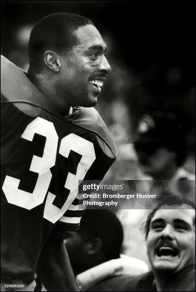 Roger Craig On The Sidelines At Candlestick Park