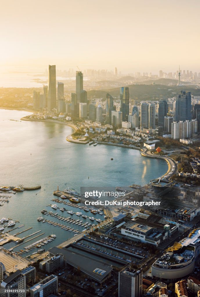 Qingdao bay scenery