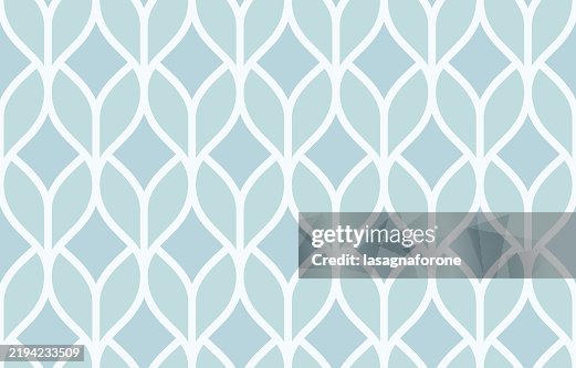 Seamless Geometric Floral Vector Pattern Seamless Geometric Floral Vector Pattern
