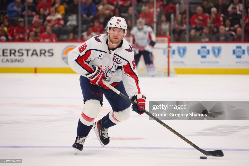Washington Capitals v Detroit Red Wings