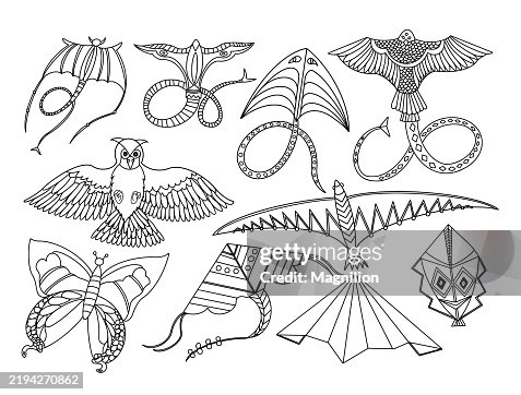K Insects Design A Collection Of Fantastical Bird And Insect Designs A Set Of Nine ...