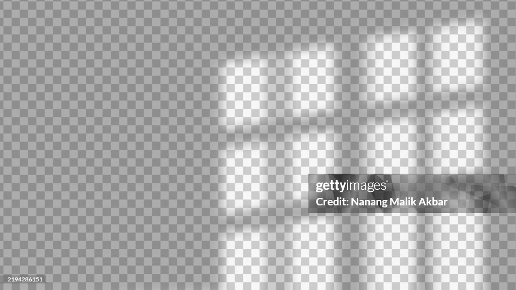 Window Shadow Front Shadow Window On The Wall With Transparent Background Shadow Overlay ...