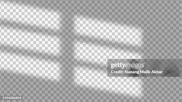shadow window on the wall with transparent background. shadow overlay effect mockup. - sun timelapse wall stock illustrations