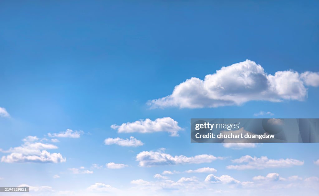 Clouds In Blue Sky, Landscape of clear sky