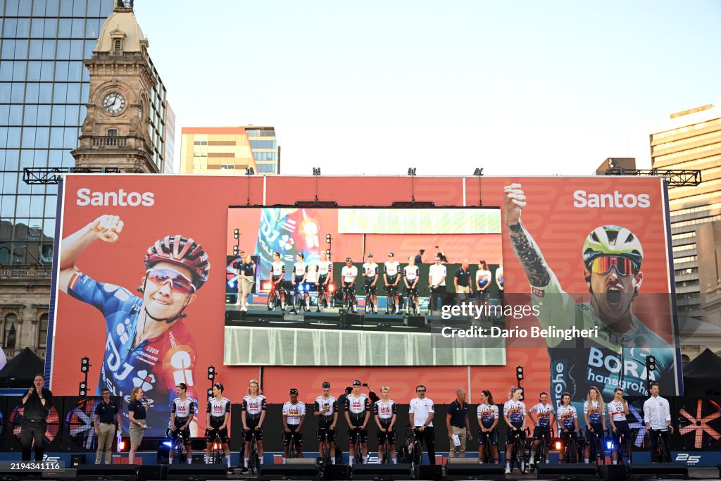 25th Santos Tour Down Under 2025 - Team Presentation