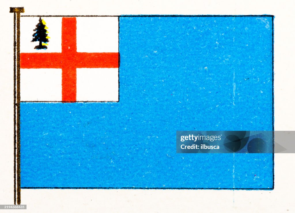 Flag carried at Bunker Hill (June 17, 1775)